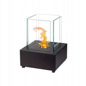 Biokominek wolnostojący kwadrat